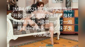 [MP4/862MB] 偷拍学生情侣开房记，羞涩的学生妹，身材白皙很苗条，凌晨一点打一炮，睡到中午再来一炮，妹子表示很满足