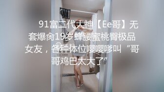 ❤️91富二代大神【Ee哥】无套爆肏19岁蜂腰蜜桃臀极品女友，各种体位嘤嘤嗲叫“哥哥鸡巴太大了”