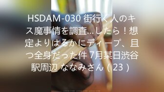 HSDAM-030 街行く人のキス魔事情を調査…したら！想定よりはるかにディープ、且つ全身だった件 7月某日渋谷駅周辺 ななみさん（23）